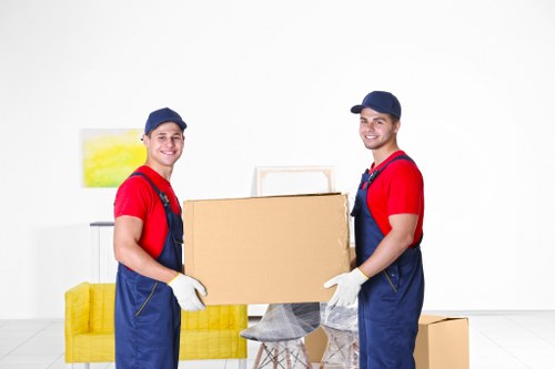 Office removals team planning a commercial move in Putney