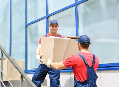 Packing boxes and moving supplies for a Putney home move