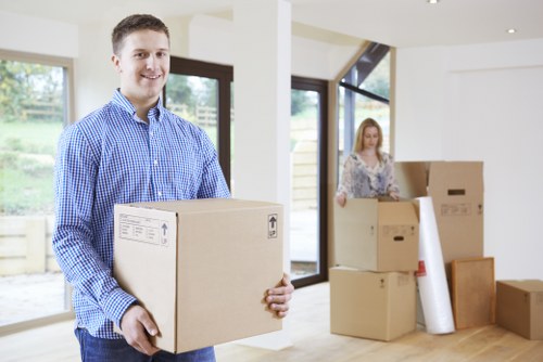 Careful packing and furniture handling during a Putney house removal