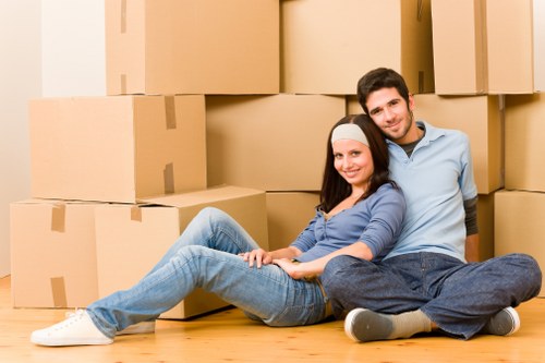 Professional local movers supporting a house move in Putney