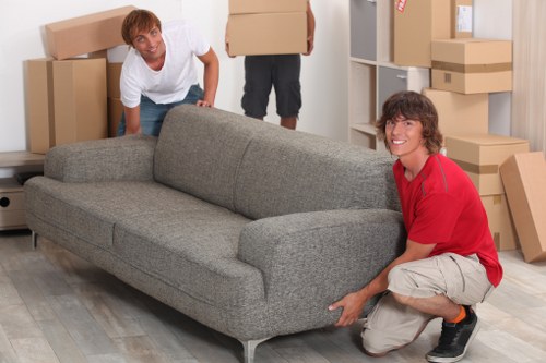 Careful handling of household furniture during a Putney removals job