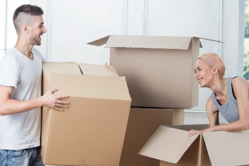 Local removals team planning access and parking for a Putney street move